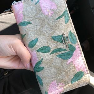 COACH Floral Wallet